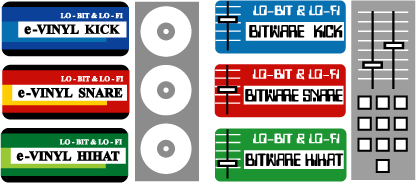 hTvOCD/BIT DESIGNV[Y Drum Sampling CD